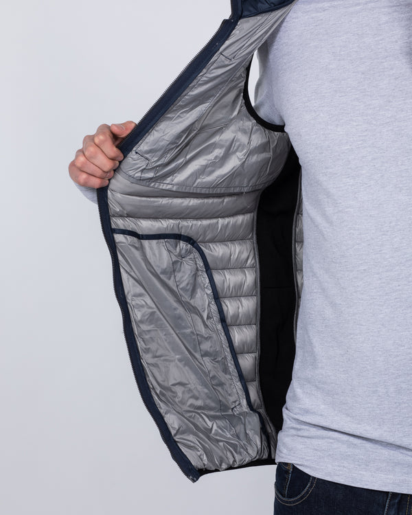 North 56 Tall Quilted Gilet (navy)