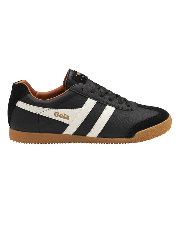 Gola Classics Harrier Leather (black/white/moody orange)