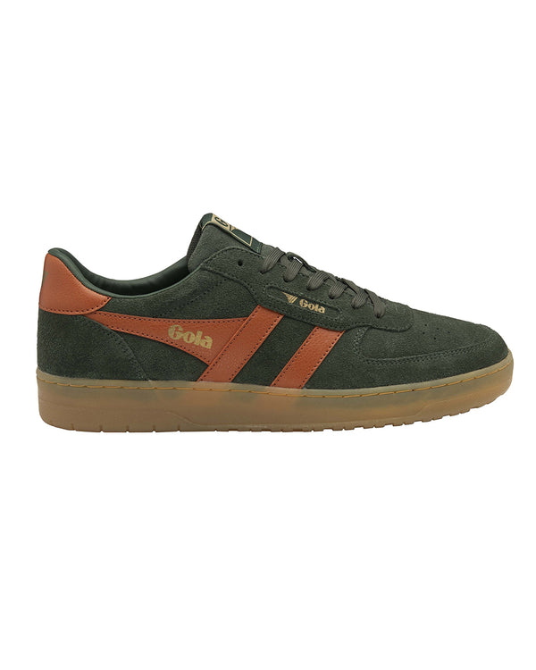 Gola Classics Hawk Suede 86 (dark khaki/moody orange/gum)