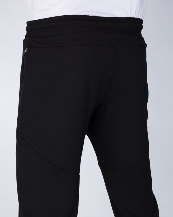 2t Declan Slim Fit Tall Training Joggers (black)