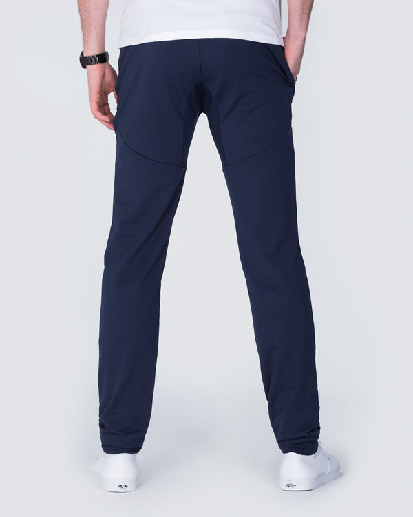 2t Slim Fit Zip Hem Training Joggers (navy)