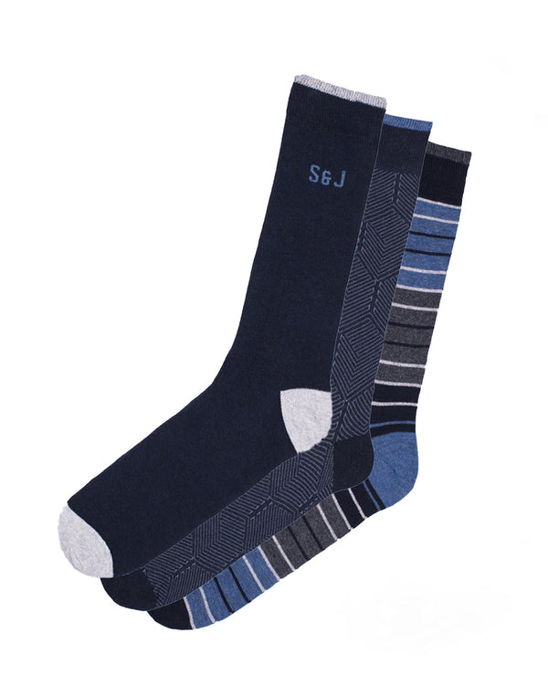 SJ Hessa Socks 3 Pairs