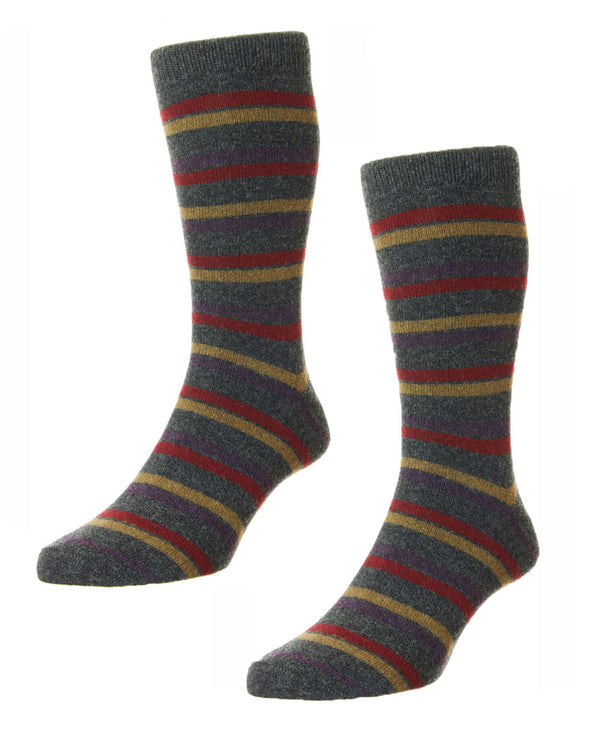 HJ Hall London Merino Wool Socks 2 Pack