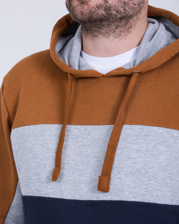 2t Pullover Tall Striped Hoodie (ochre)