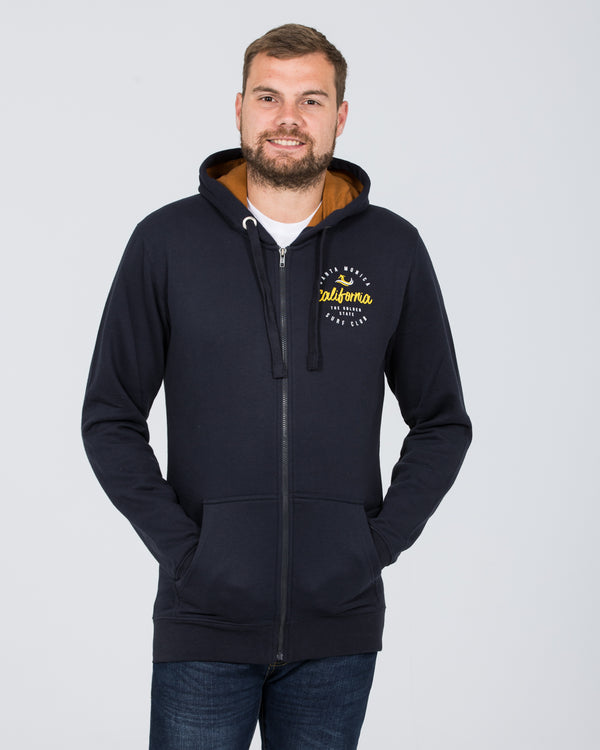 2t California Zip Up Tall Hoodie (navy)