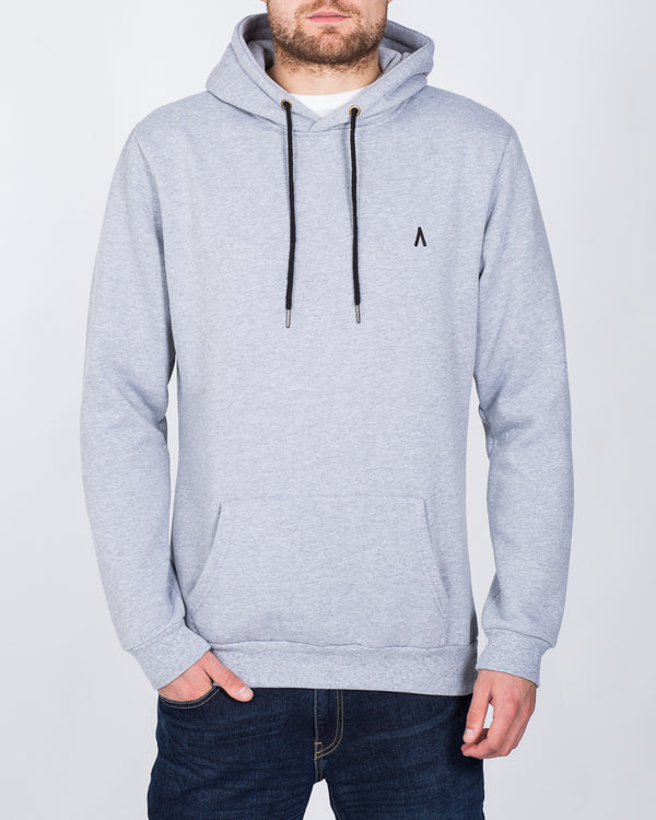 2t Pullover Tall Hoodie (grey/black)