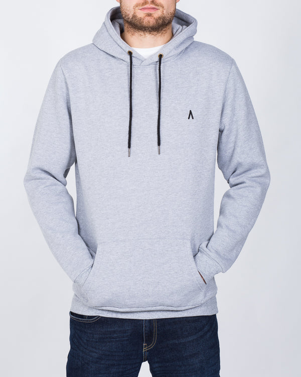 2t Pullover Tall Hoodie (grey/black)