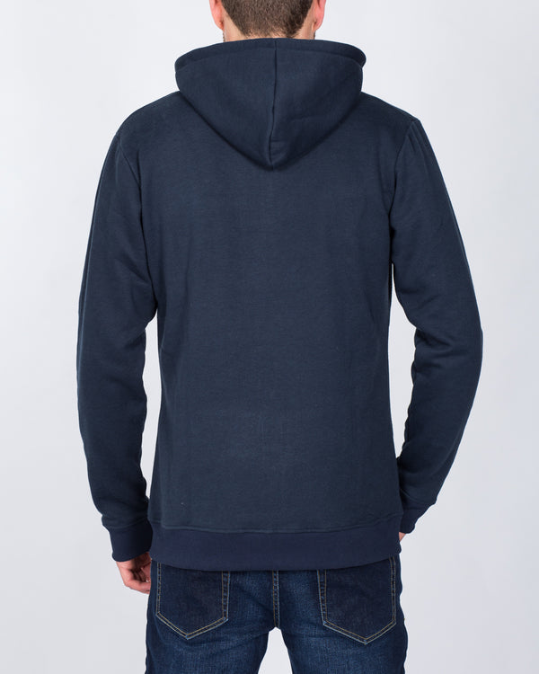 2t Zip Up Tall Hoodie (navy)