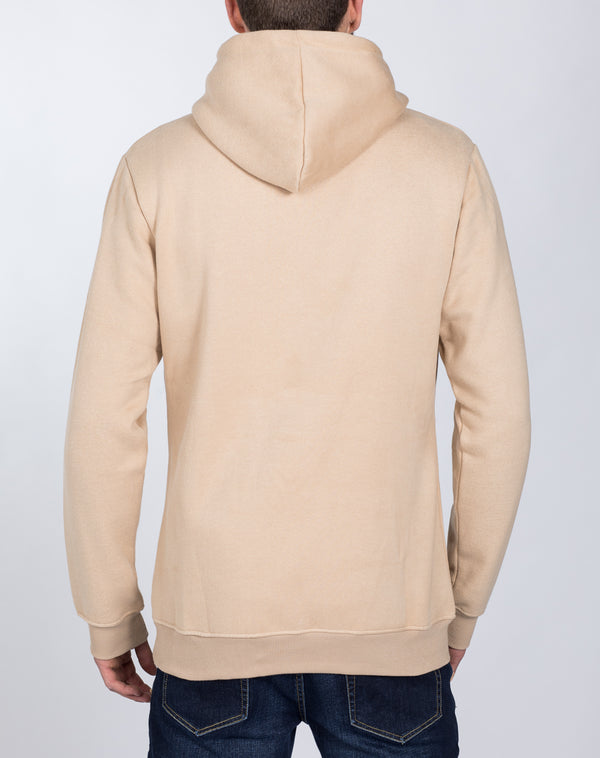 2t Pullover Tall Hoodie (beige)