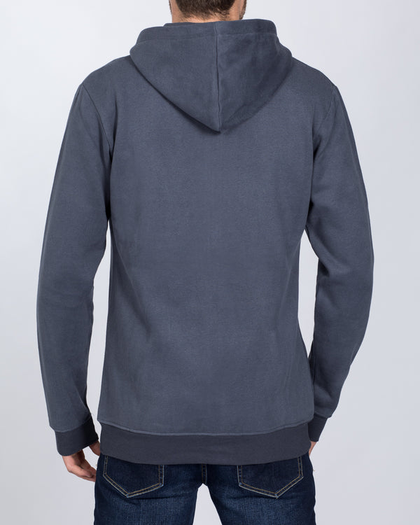 2t Zip Up Tall Hoodie (slate)