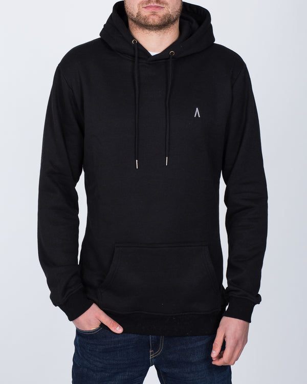 2t Pullover Tall Hoodie (black)