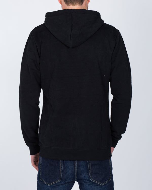 2t Zip Up LW Tall Hoodie (black)