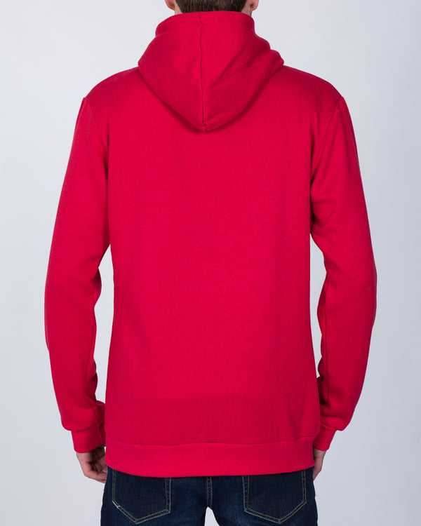 2t Pullover Tall Hoodie (red)