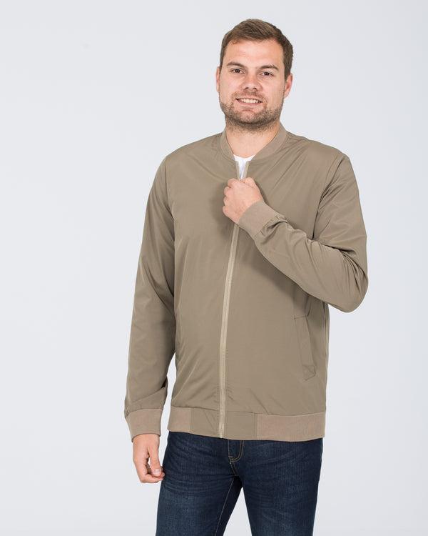 2t Jason Tall Bomber Jacket (khaki)