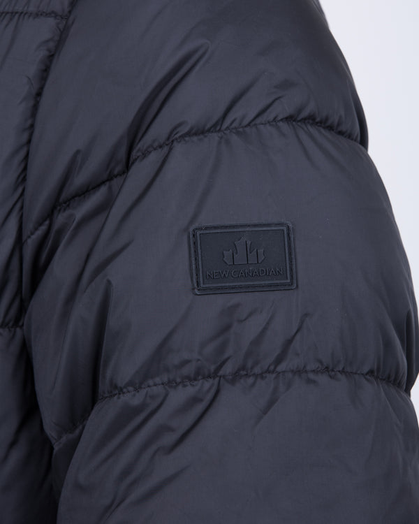 Cabano Tall Puffer Jacket (plain black)