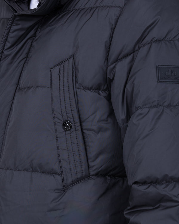 Cabano Tall Puffer Jacket (plain black)