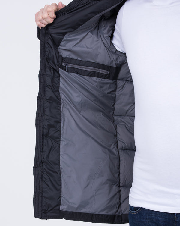 Cabano Tall Puffer Jacket (plain black)