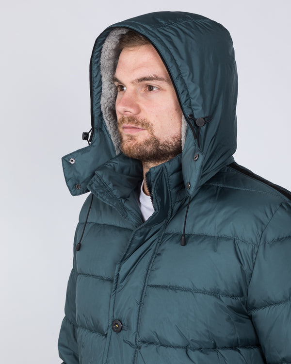 Cabano Tall Quilted Jacket (petrol)