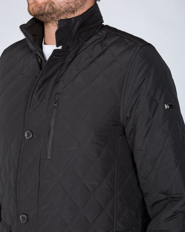 Cabano Tall Quilted Jacket (dark green)