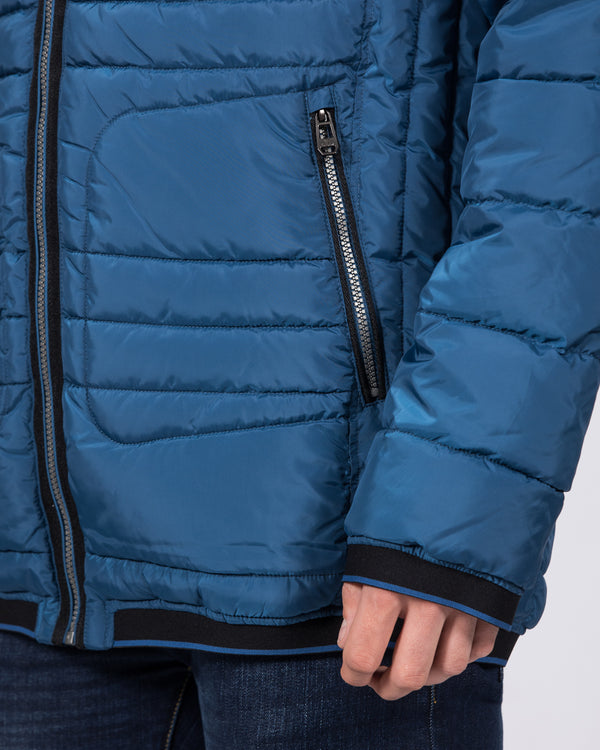 Cabano Lightweight Tall Quilted Jacket (royal blue)