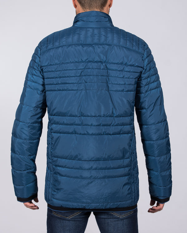 Cabano Lightweight Tall Quilted Jacket (royal blue)