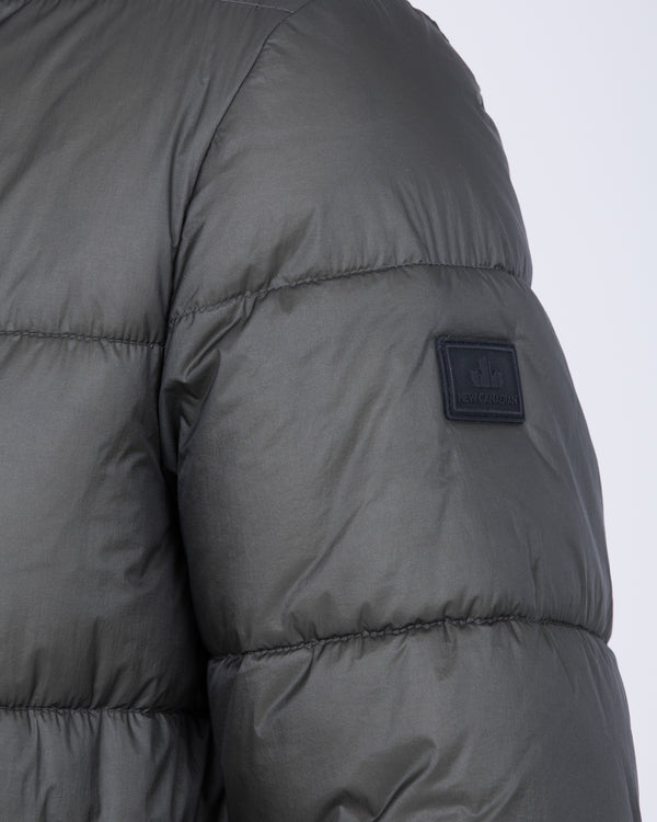 Cabano Tall Hoodless Puffer Jacket (olive)