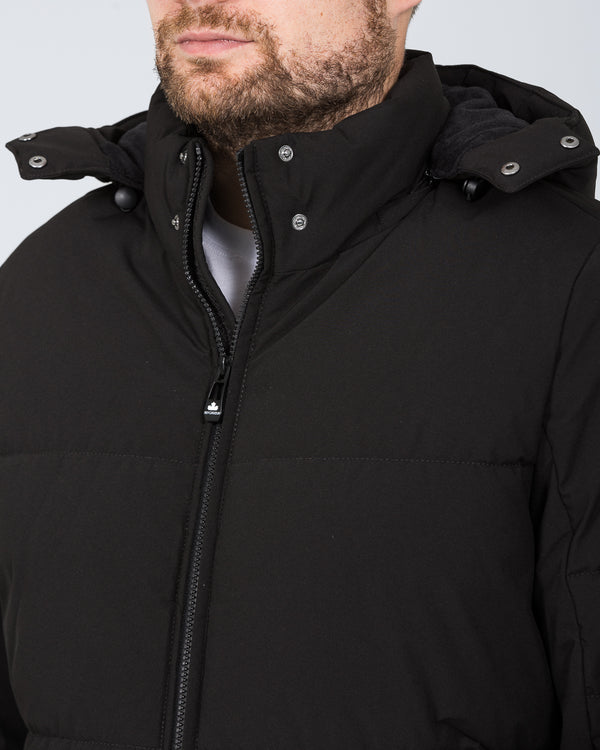 Cabano Tall Water Resistant Puffer Jacket (black)