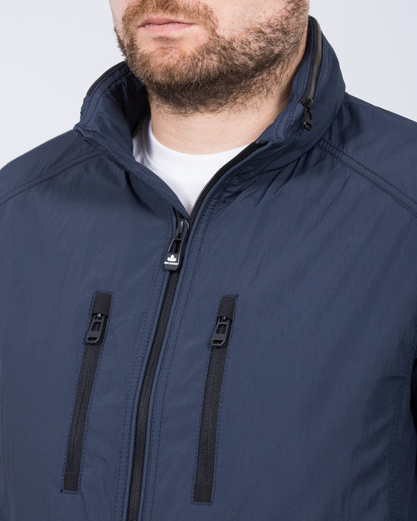 Cabano Tall Lightweight Anorak Jacket (navy)
