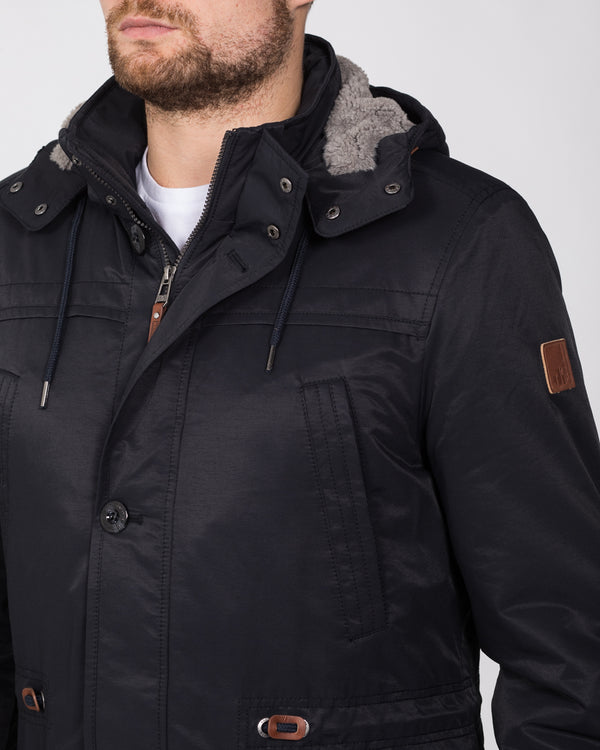 Cabano Tall Cotton Parka Jacket (navy)