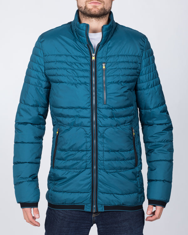 Cabano Tall Lightweight Quilted Jacket (teal)