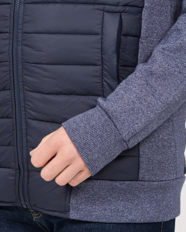 2t Ethan Tall Hybrid Jacket (navy)