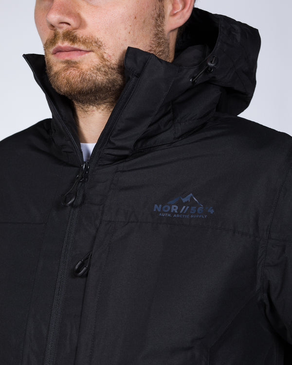 North 56 Tall Waterproof Ski Jacket (black)