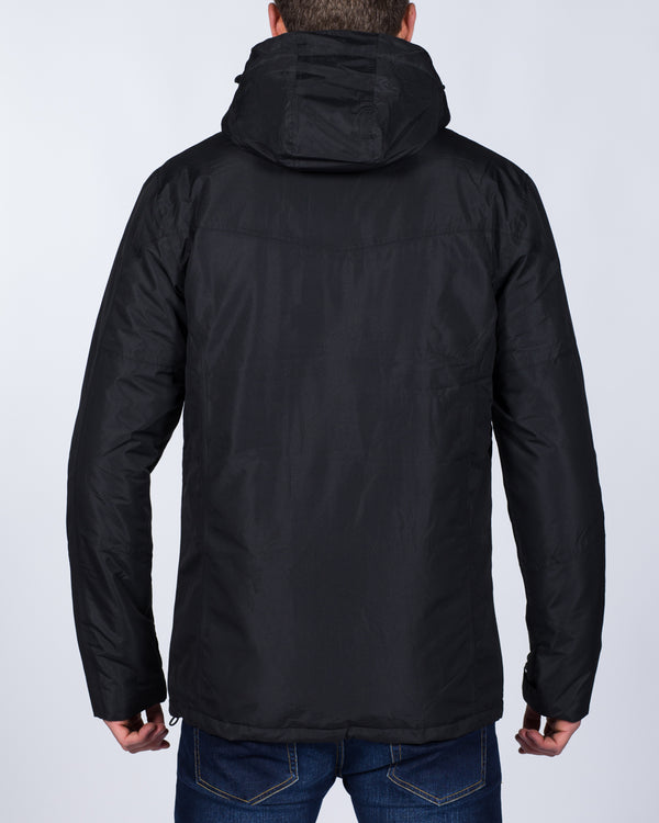 North 56 Tall Waterproof Ski Jacket (black)