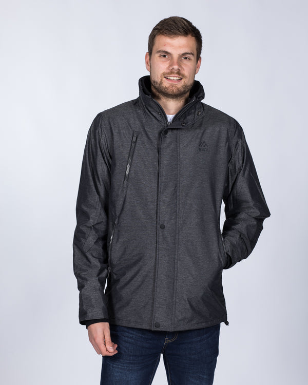 North 56 Tall Waterproof Functional Jacket (dark grey)