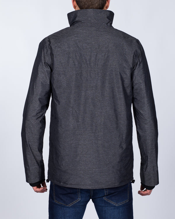 North 56 Tall Waterproof Functional Jacket (dark grey)