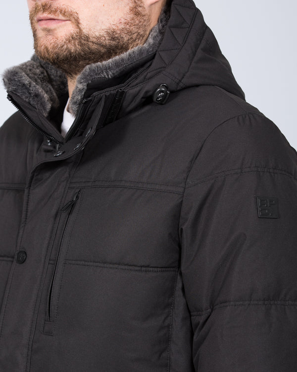 Redpoint Edwin Tall Padded Parka Jacket (black)