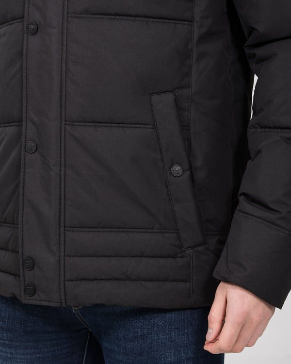 Redpoint Edwin Tall Padded Parka Jacket (black)