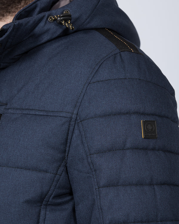 Redpoint Finley Tall Padded Parka Jacket (dark blue)