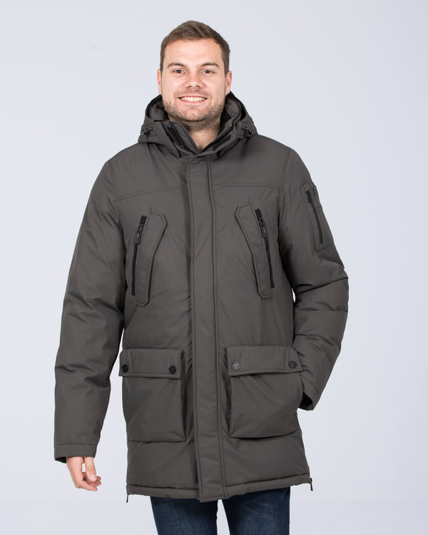 Redpoint Eddy Tall Parka Jacket (grey)