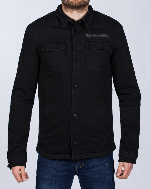 Redpoint Jay Tall Denim Jacket (black)