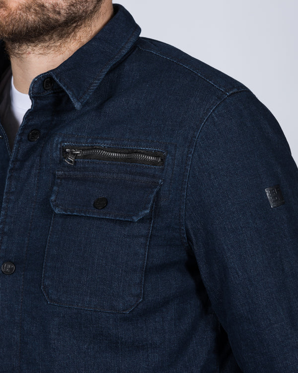 Redpoint Jay Tall Denim Jacket (navy)