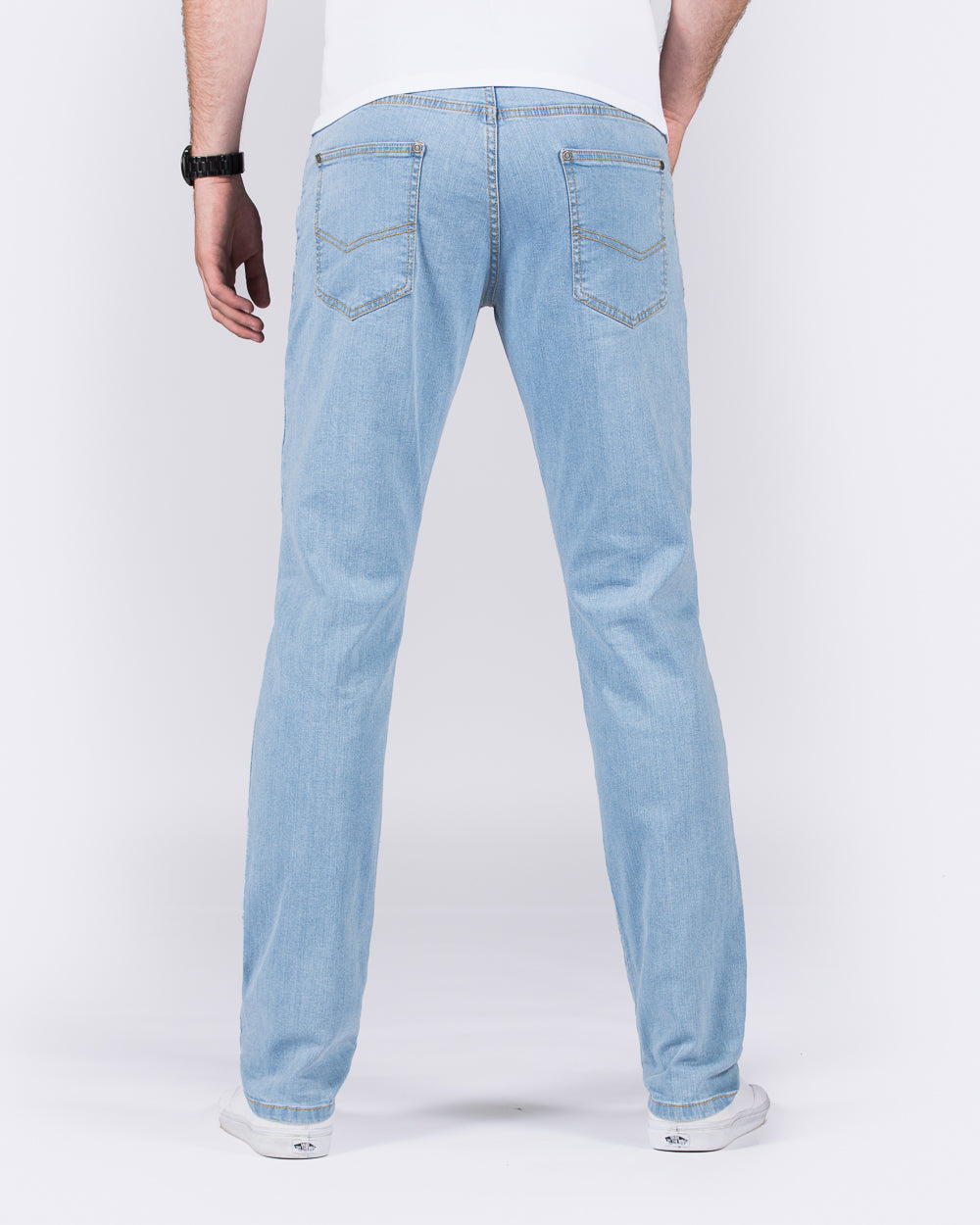 2t Rico Regular Fit Tall Jeans (ice blue)