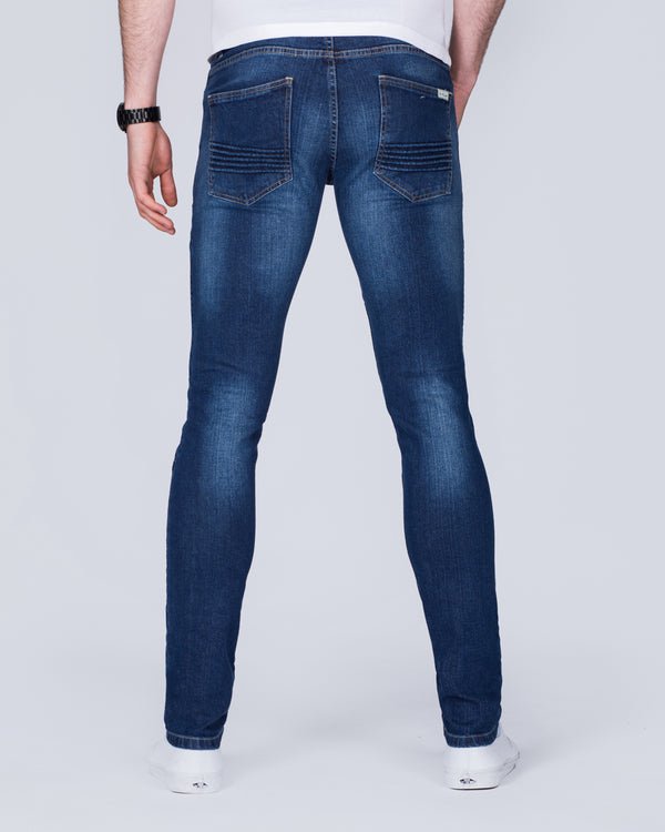 Ed Baxter Skinny Fit Biker-Jeans (Denim)