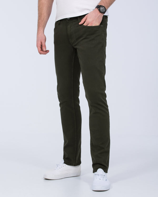 Blend Twister Tapered Fit Tall Jeans (forest green)