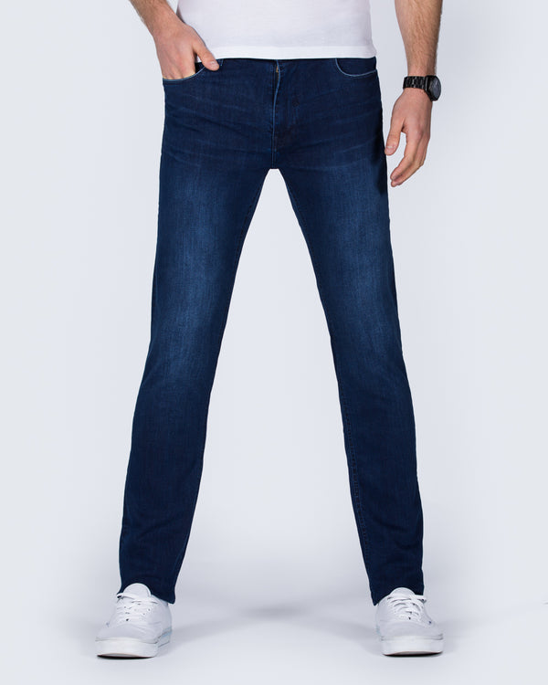 Mish Mash Flint Ink Hohe Jeans