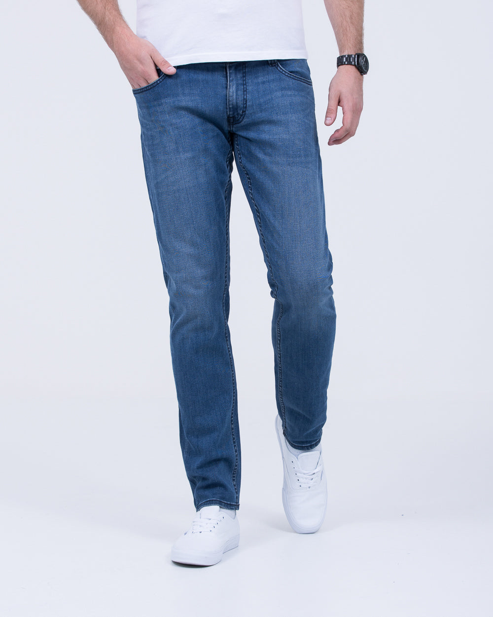 Mustang Oregon Tapered Slim Fit Tall Jeans (mid)