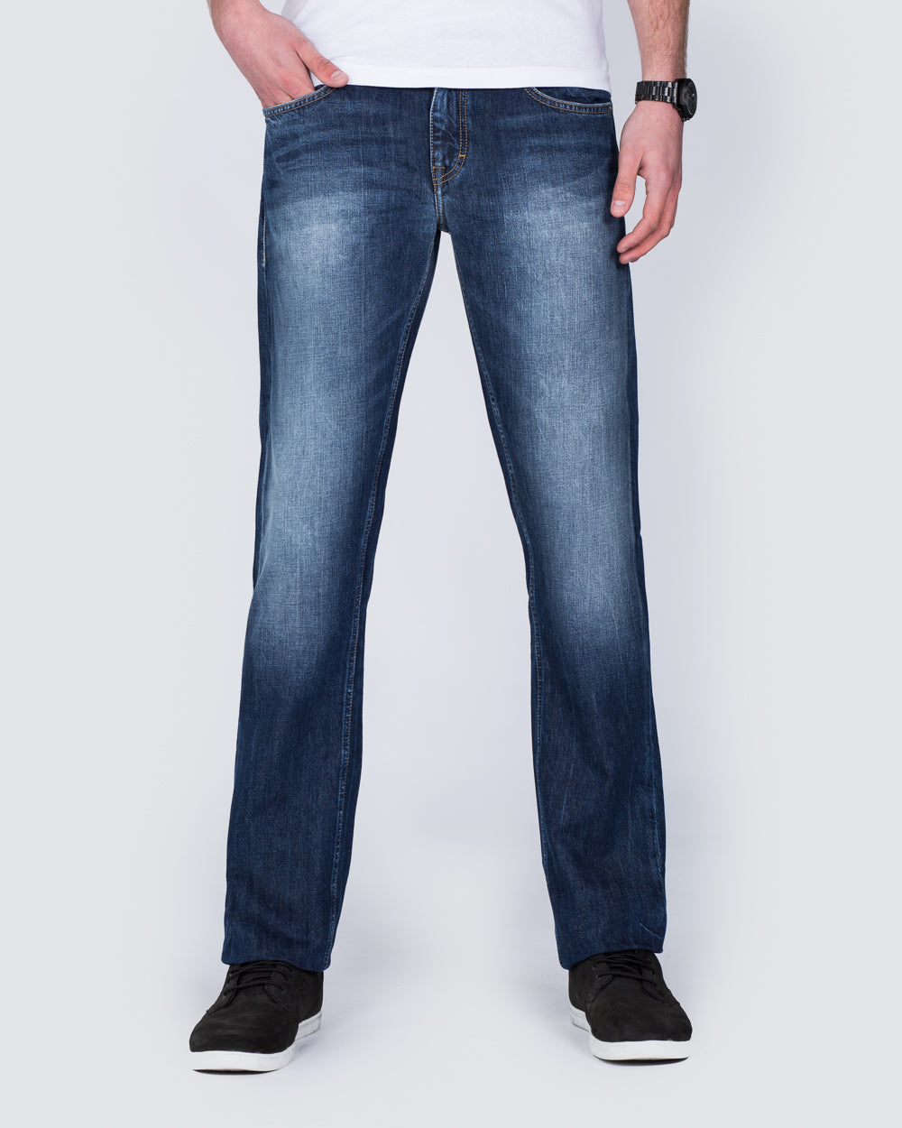 Mustang Oregon Straight Leg Tall Mens 38 Inch Leg Jeans | Tall Mens ...