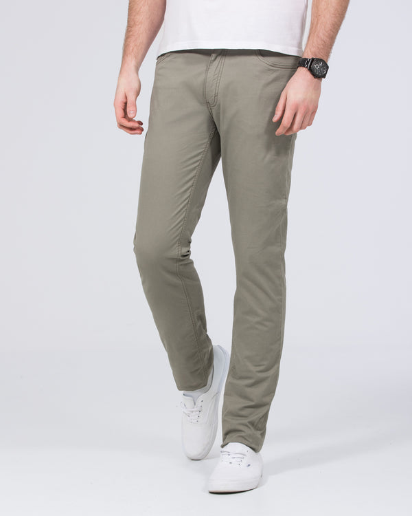 Redpoint Montreal Slim Fit Tall Jeans (khaki)