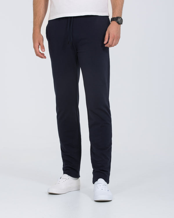 2t Chris Slim Fit Open Hem Tall Joggers (navy)
