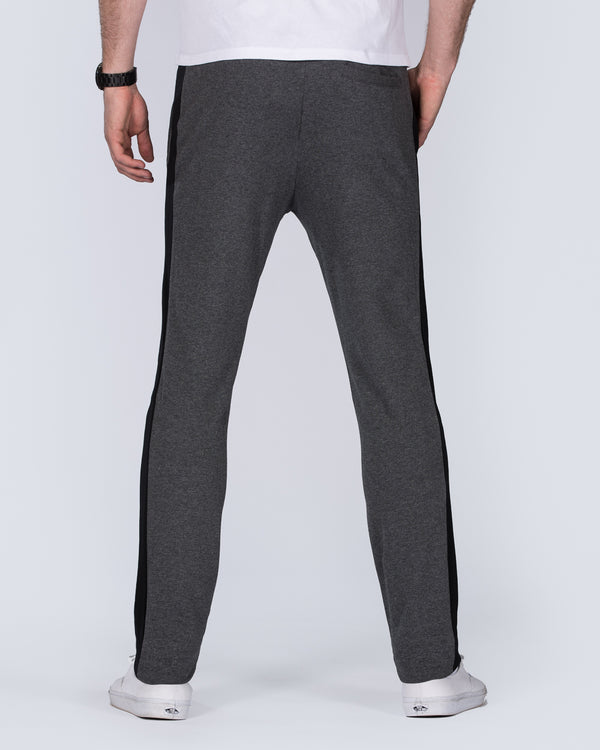 2t Scott Slim Fit Tall Sweat Pants (charcoal stripe)
